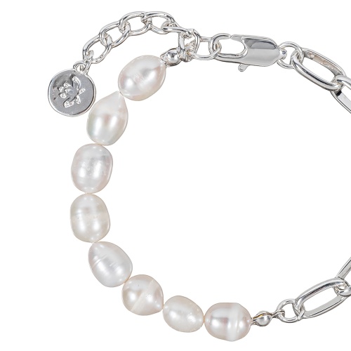 Браслет Fiore Luna Pearle Half Сarabiner, CL4529 S фото 3