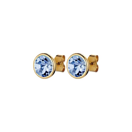 Пусеты Dyrberg Kern DIA SG LIGHT SAPPHIRE, 440169