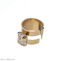 Кольцо Katerina Vassou, Aletheia, разъемное, с кристаллом, KV23-307176G янтарный