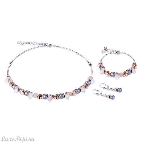 Серьги Coeur de Lion Grey 4863/20-1200 фото 2