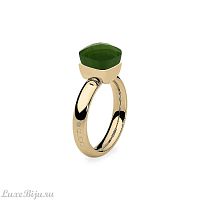 Кольцо Qudo Firenze olive 18.5 мм, 610023 G/RG