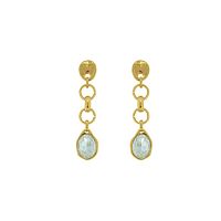 Серьги VIDDA, Cibeles, с кристаллом Swarovski, VD24.2-01979 мятный
