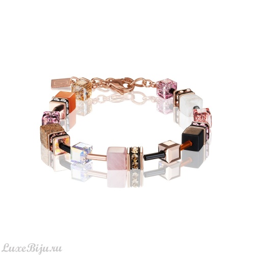 Браслет Coeur de Lion Peach-Rose 4905/30-0227
