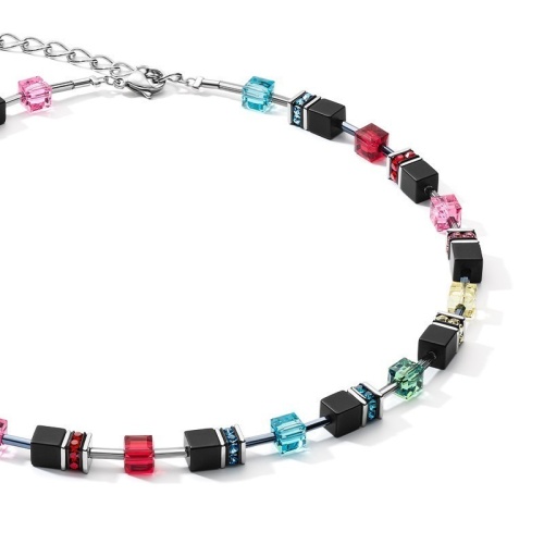 Колье Coeur de Lion Onyx Multicolour Pop Art, *4018/10-1581 фото 3