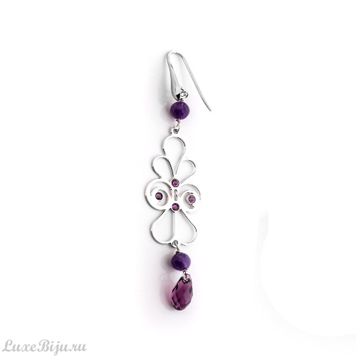 Серьги Boccadamo XOR109AME BW/S/V фото 2