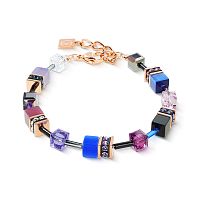 Браслет Coeur de Lion Purple-Blue, 2838/30-0807