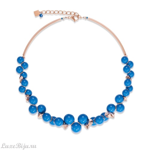Колье Coeur de Lion Blue, 4937/10-0700