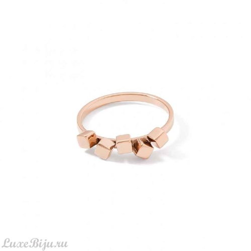 Кольцо Coeur de Lion Rose Gold 17.2 мм, *5070/40-1620 54