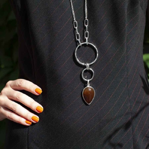 Колье Fiore Luna NATURAL LAPIS, LN3171-2 BL/S фото 2