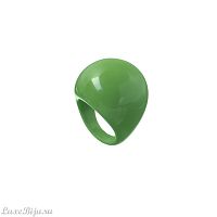 Кольцо Laguna, Sonata, из смолы, LF-53781 зеленый, 17,5