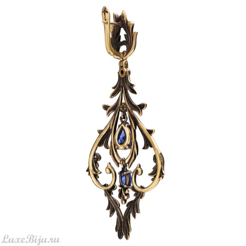 Серьги Fiore di Firenze OR1540 TANZANITE фото 9