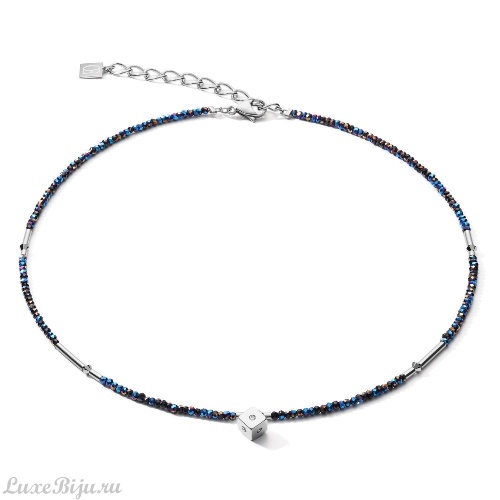 Колье Coeur de Lion Midnight Blue-Silver 5080/10-0746 фото 2