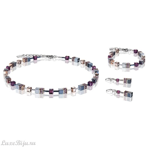 Серьги Coeur de Lion Amethyst 4015/20-0824 фото 2