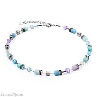 Колье Coeur de Lion Aqua-Lilac, 2838/10-2026