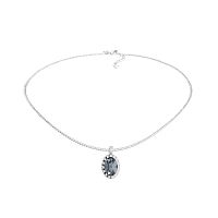 Колье Qudo TIVOLA UNICA big (S/P) Silver night 3cm, 420614