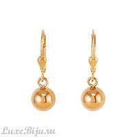 Серьги Coeur de Lion Gold-Silver, *4932/20-1617