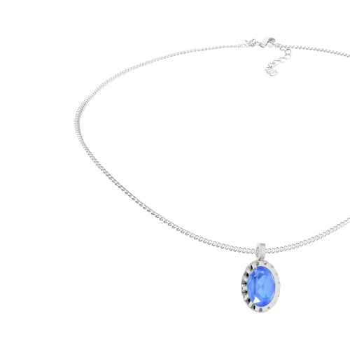 Колье Qudo TIVOLA UNICA big (S/P) Royal blue delite 3cm, 420683 фото 8