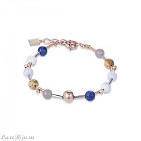 Браслет Coeur de Lion Blue Brown 4949/30-0711