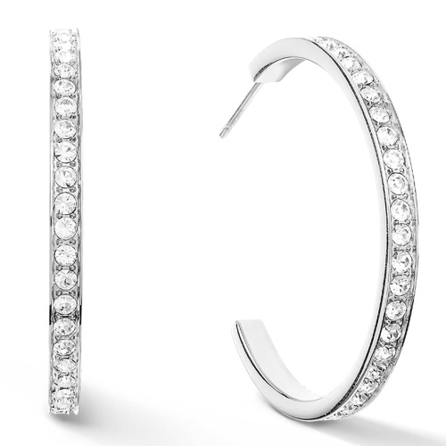 Серьги Coeur de Lion Crystal-Silver, 0128/21-1817 фото 6