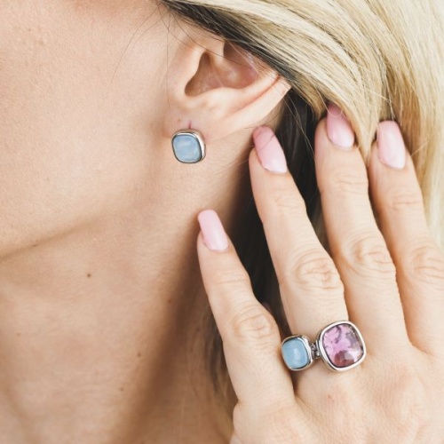 Кольцо Boccadamo METALLO E CRISTALLO, XAN207I фото 2