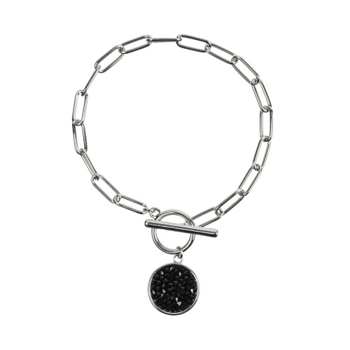 Браслет Fiore Luna Jet, C2009SW-B01.4 BW/S