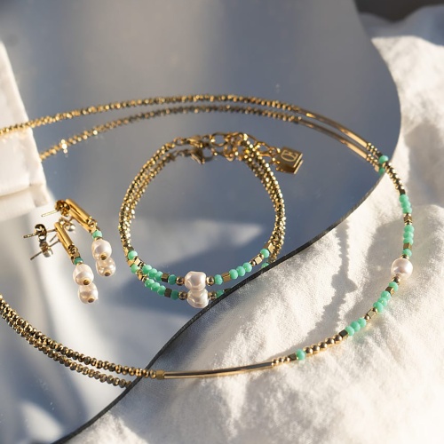 Серьги Coeur de Lion Mint Green, 4358/21-0522 фото 4