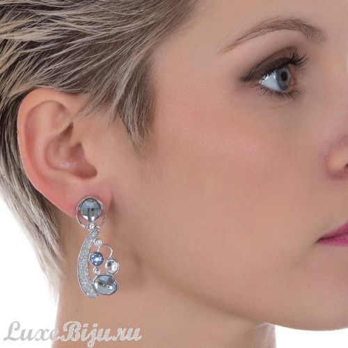 Серьги Boccadamo XOR131 BW/S/BL фото 2