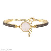 Классический браслет Pearl Quartz Rose C1363.9 R/G