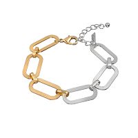 Браслет Dansk Copenhagen, Audrey, двухцветный металл, DNSK25.1-7C2307020 серебристый