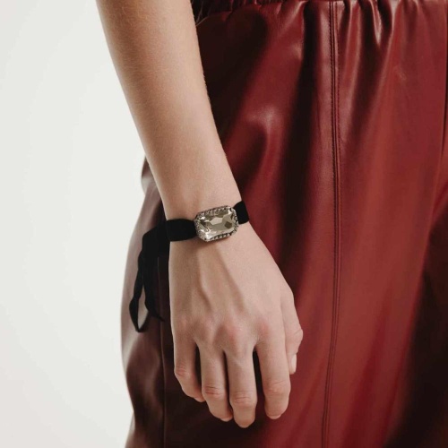 Браслет Katerina Vassou, Isometric, с кристаллом, KV24.2-401515BSHADE серый фото 3