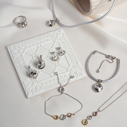 Кольцо Fiore Luna Silver Shade K1902.2 BW/S фото 2