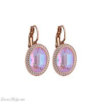 Серьги Qudo Tivola Lavender delite 311676 V/RG