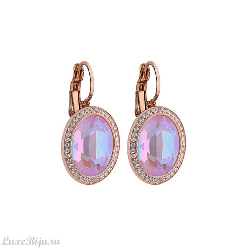 Серьги Qudo Tivola Lavender delite 311676 V/RG
