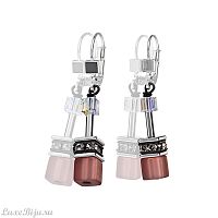 Серьги Coeur de Lion Antique Pink-pastel 2838/20-1924
