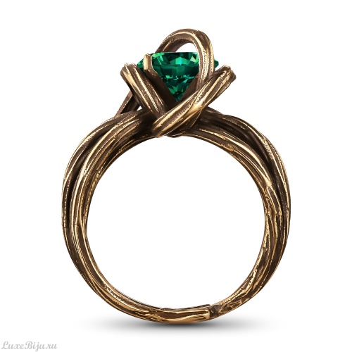 Кольцо Fiore di Firenze AN0948 SMERALDO фото 2