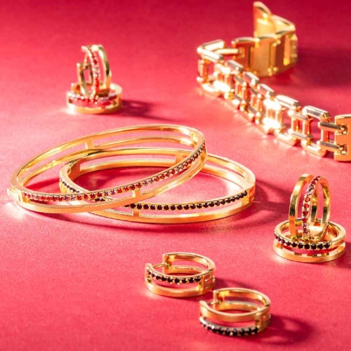 Серьги Coeur de Lion Black-Gold, 0136/21-1316 фото 2