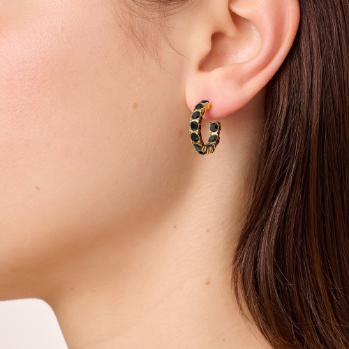 Серьги Dyrberg Kern RAQUEL SG BLACK, 470113 фото 4