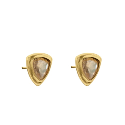 Серьги Ciclon, Majestic oro, с кристаллом, CN-250602 янтарный