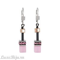 Серьги Coeur de Lion Brown-Rose, *2838/20-1119