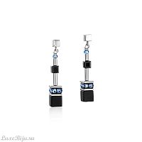 Серьги Coeur de Lion Blue 5011/21-0700