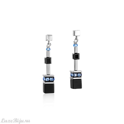 Серьги Coeur de Lion Blue 5011/21-0700