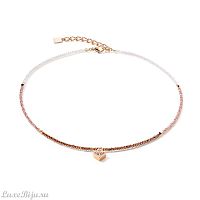 Колье Coeur de Lion  Golden Shadow - Rosegold 6006/10-1037