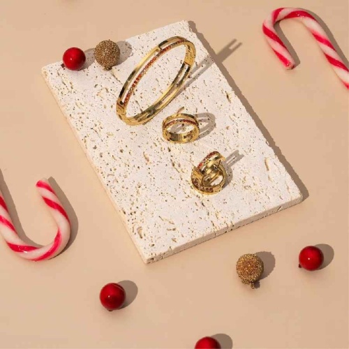 Серьги Coeur de Lion Red-Gold, 0136/21-0316 фото 2