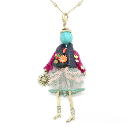 Подвеска Miamelie, кукла Делисия, MiA-2602-CL7417 золотистый фото 4