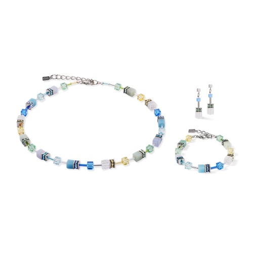 Колье Coeur de Lion Aqua-Green, 4905/10-2005 фото 5