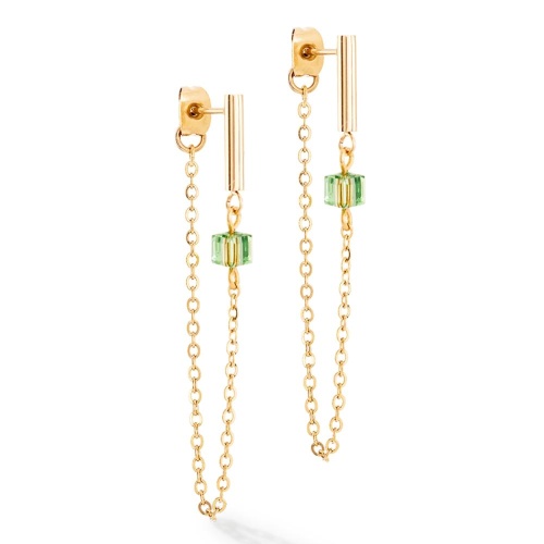 Серьги Coeur de Lion Green-Gold, 5076/21-0516 фото 3