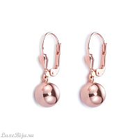 Серьги Coeur de Lion Rose Gold, *4932/20-1620