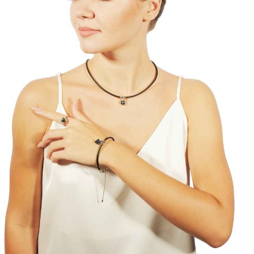 Браслет Fiore Luna Jet C1909.4 BW/S фото 2