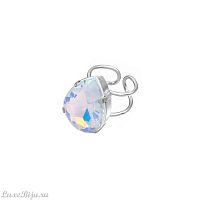 Кольцо Catherine Bijoux, Aurora crystal, разъемное, с кристаллом, CB26.1-5683DS голубой
