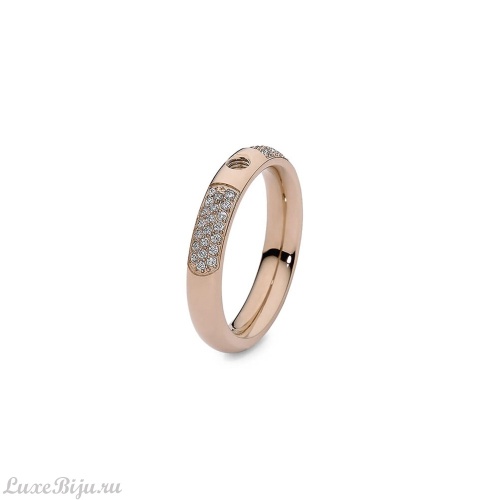 Кольцо - база Qudo deluxe small gold 17.2 мм 626671 RG